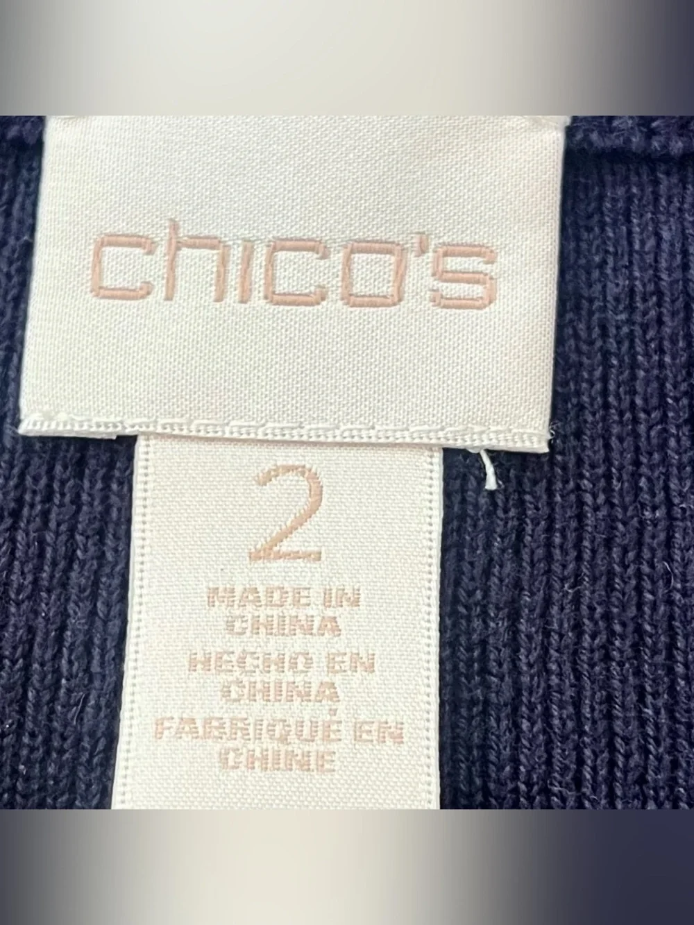 Four (4) New Women’s Chico’s Bundle — Button Up Shirt, Blouse, Jacket & Cardigan